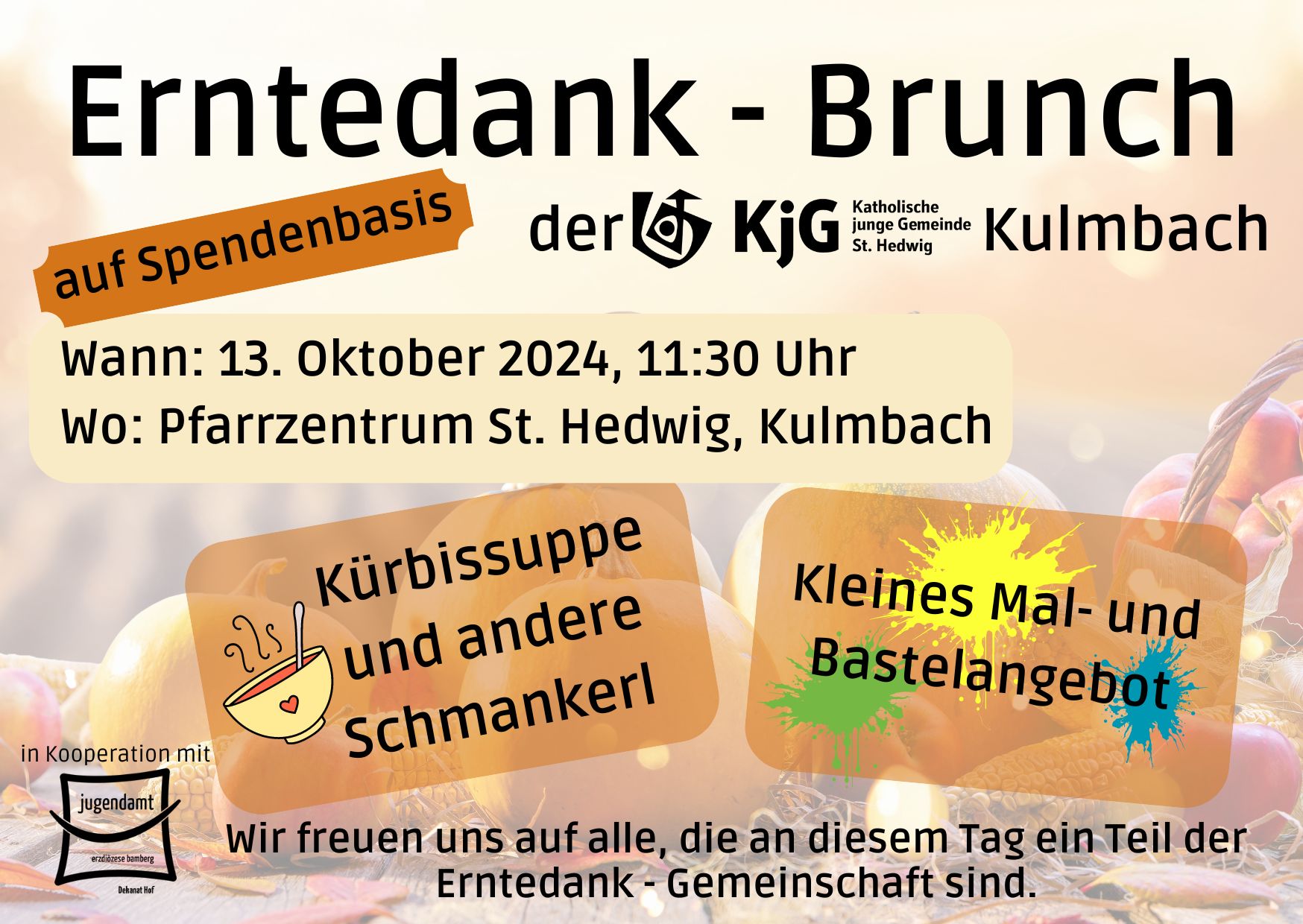 Erntedank-Brunch der KjG St. Hedwig Kulmbach