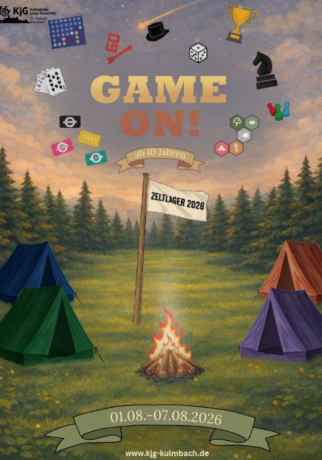 KjG Zeltlager 2026 'Game on'