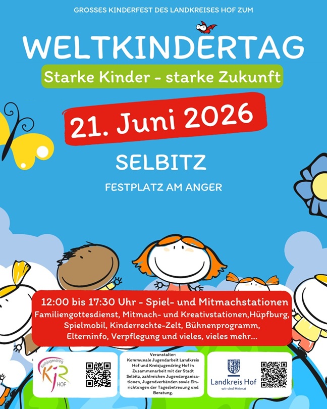 Weltkindertag Plakat 2026