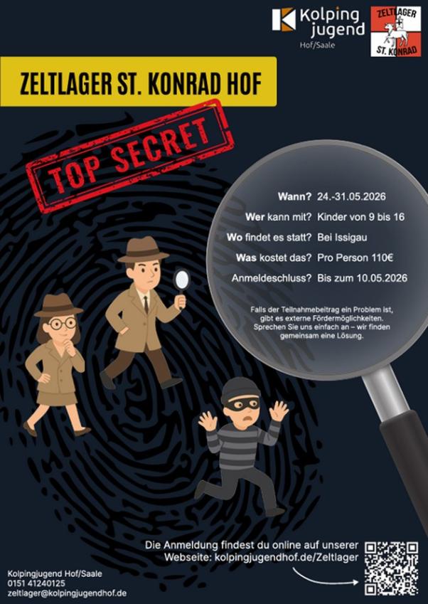 Top Secret - Zeltlager bei Issigau