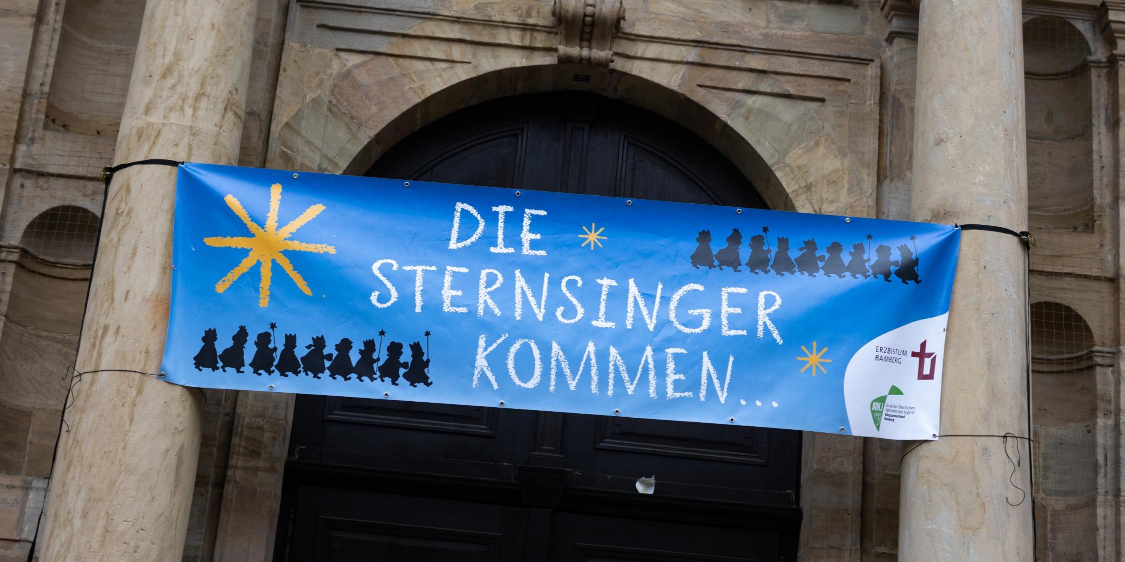 Plakat Sternsinger, Diözesane Eröffnung der Aktion Dreikönigssingen, 30. Dezember 2024 in Bamberg