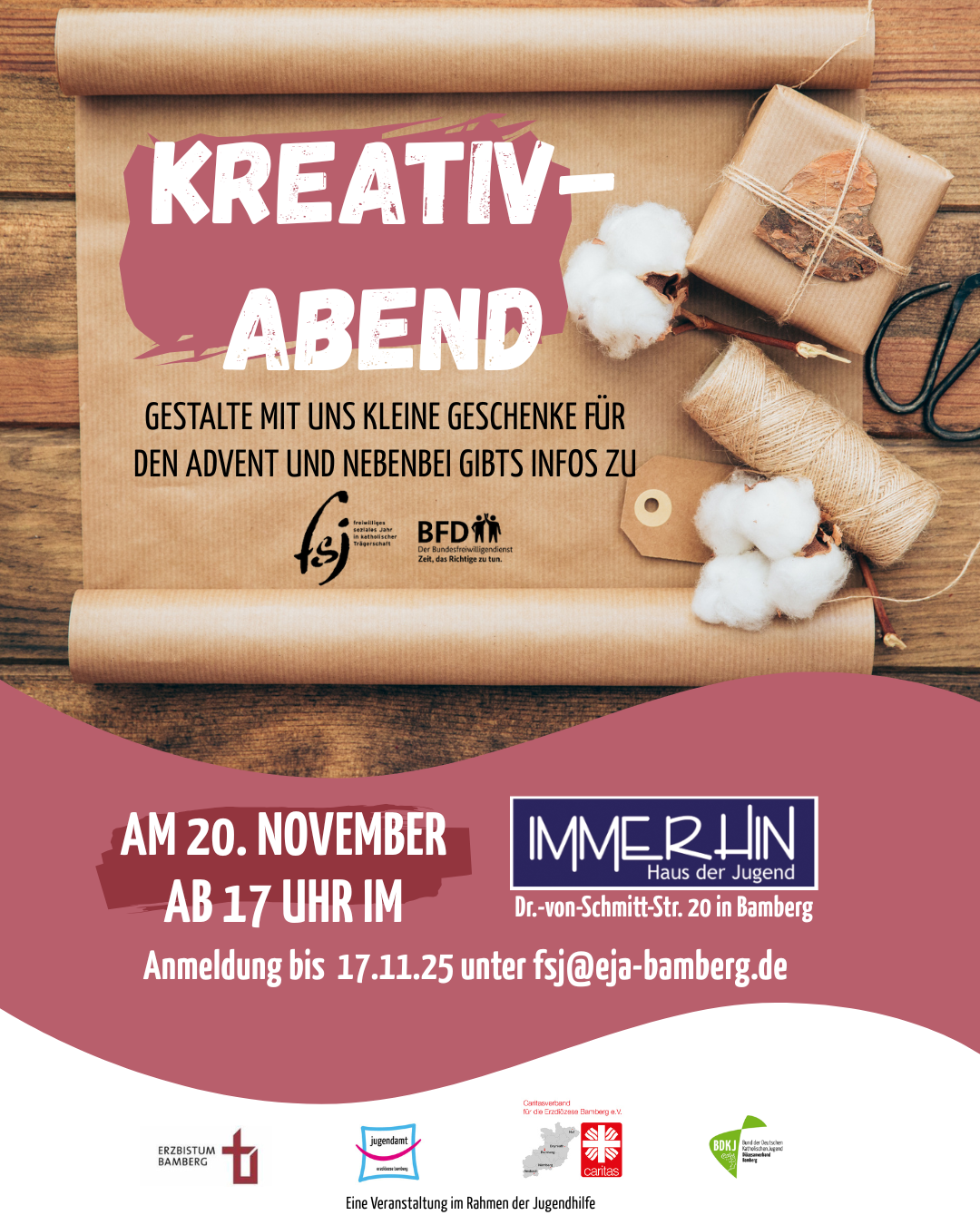 Kreativabend im IMMERHIN